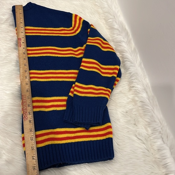 Disney x Forever 21 Daffy Duck Striped Long Sleeve Crew Neck Sweater Size M - Picture 9 of 9